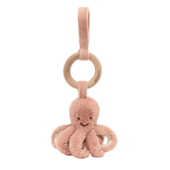 Odell Octopus Wooden Ring Toy