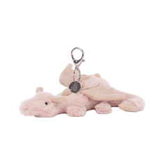 Rose Dragon Bag Charm