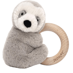 Shooshu Wooden Ring Toy Sloth