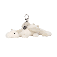 Snow Dragon Bag Charm