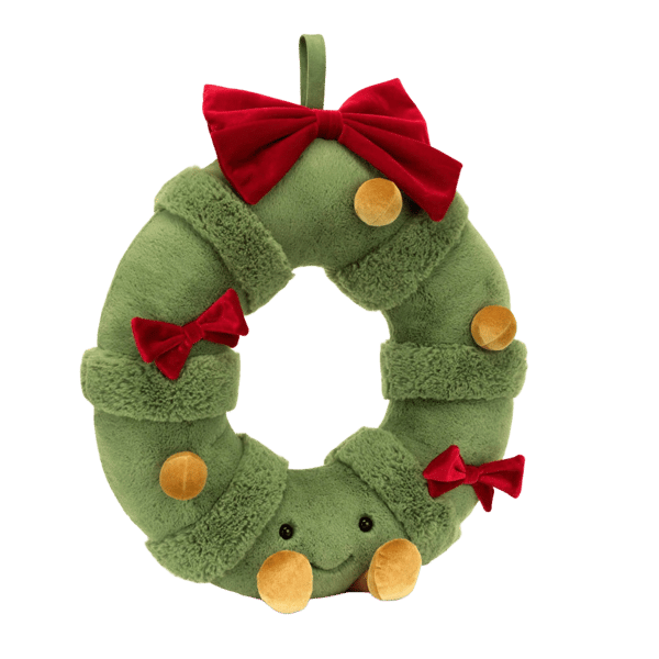 Amuseables Decorated Christmas Wreath