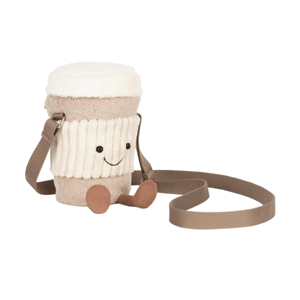 Amuseables Perkle Coffee Shoulder Bag