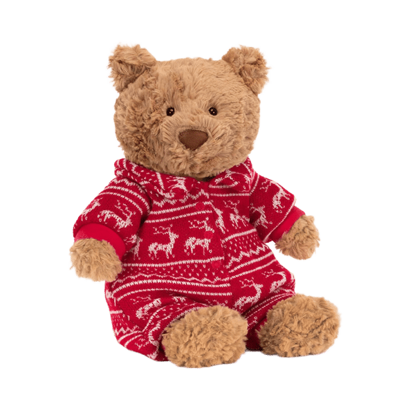 Bartholomew Bear Winter Pyjamas