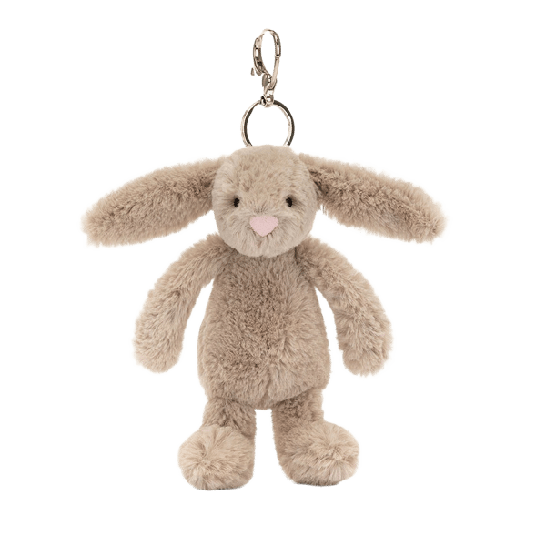 Bashful Beige Bunny Bag Charm