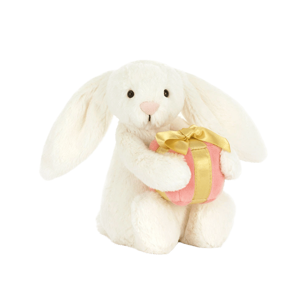 Bashful Bunny with Present
