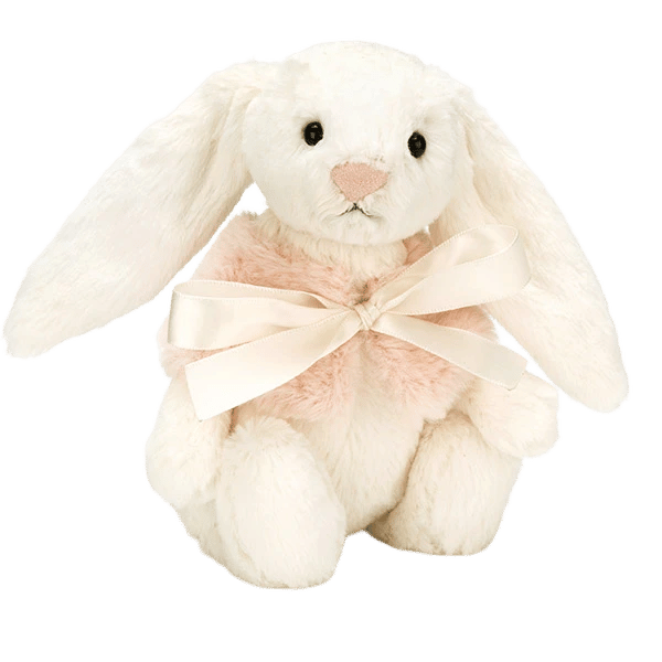 Bashful Cream Snow Bunny