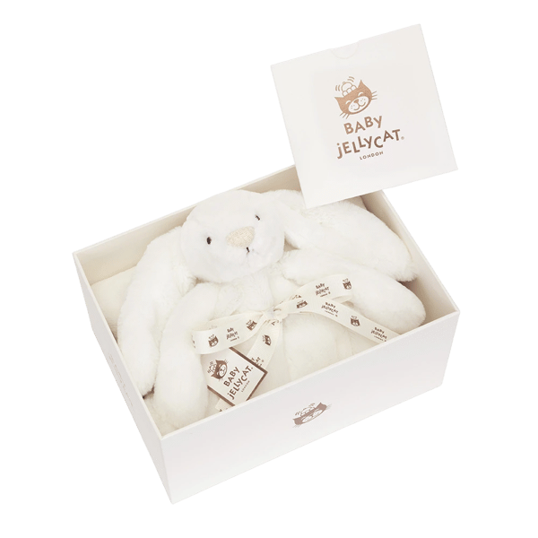 Bashful Luxe Bunny Blankie - White