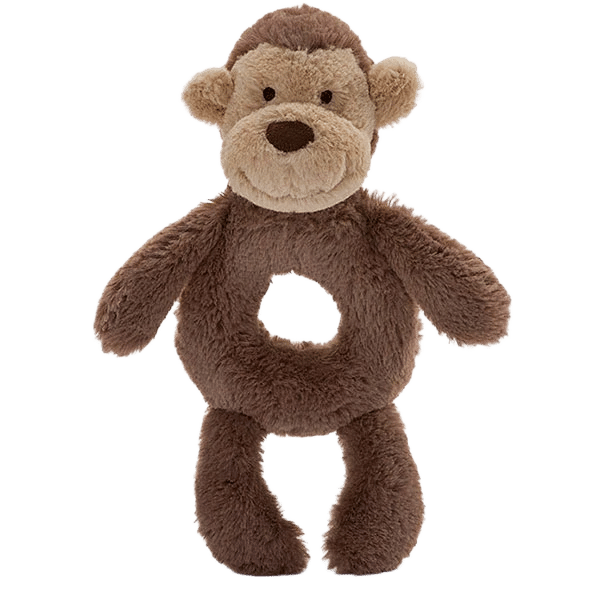 Bashful Monkey Grabber Rattle