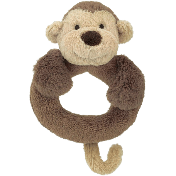 Bashful Monkey Ring Rattle
