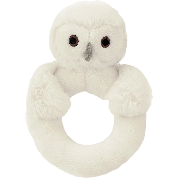 Bashful Owl Ring Rattle