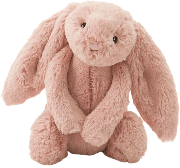 Bashful Peach Bunny