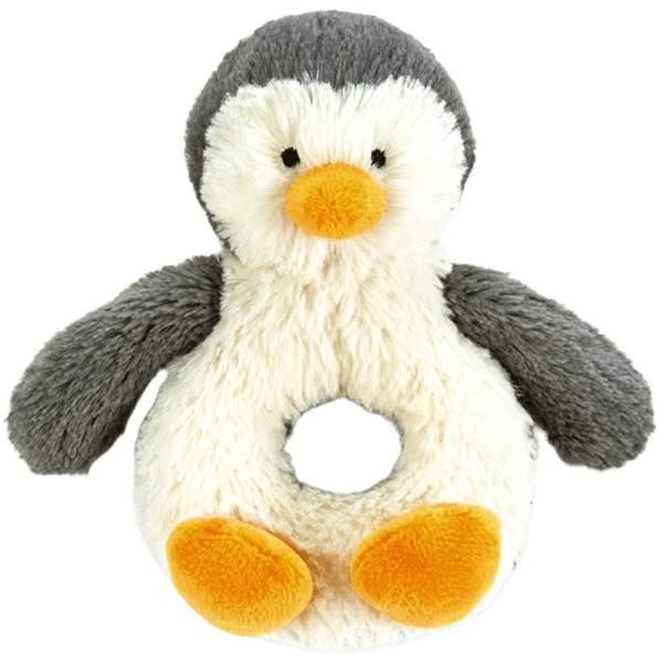 Bashful Penguin Grabber Rattle
