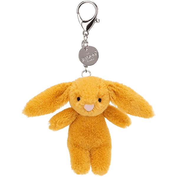 Bashful Saffron Bunny Bag Charm