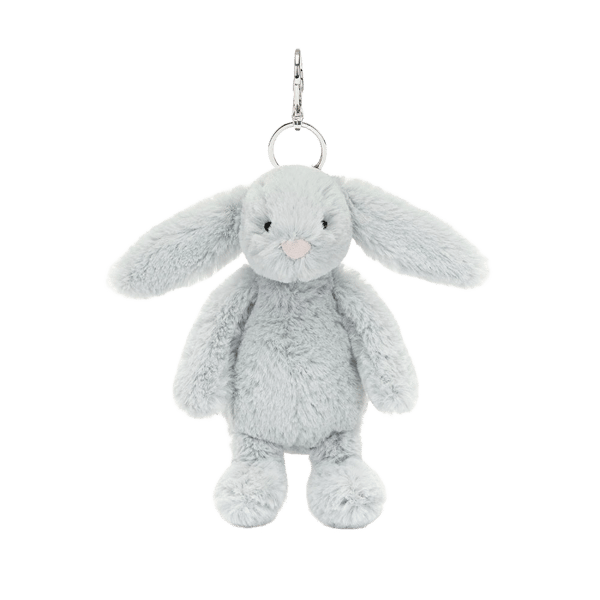 Bashful Silver Bunny Bag Charm