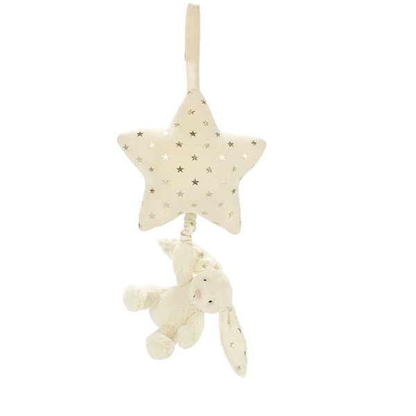 Bashful Twinkle Bunny Star Musical Pull