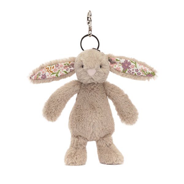 Blossom Beige Bunny 'Petal' Bag Charm
