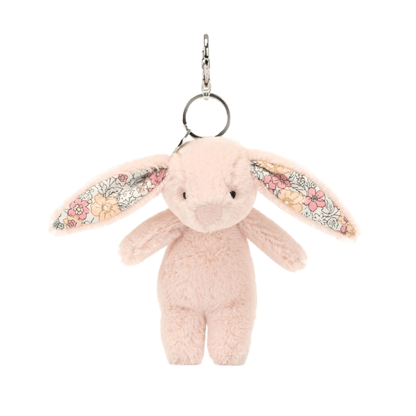 Blossom Blush Bunny Bag Charm