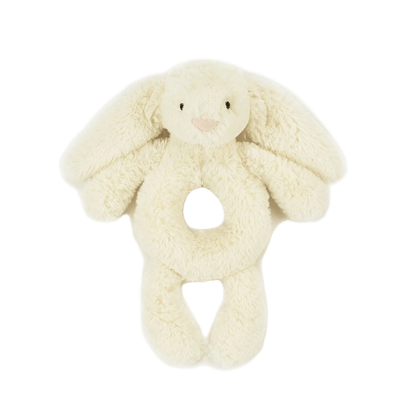 Bashful Bunny Rattle Cream