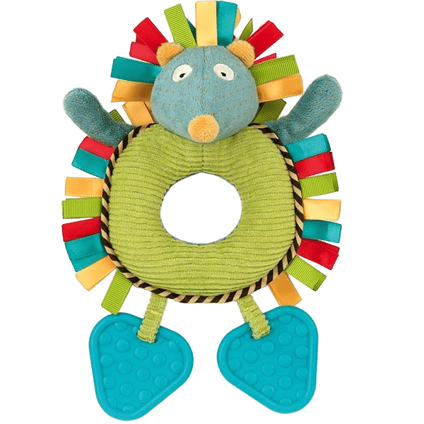 Carnival Hedgehog Grabber Rattle