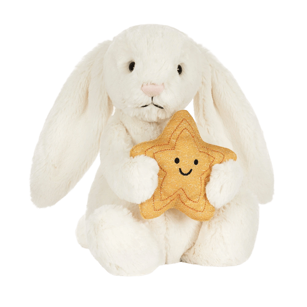 Cream Bunny with Star