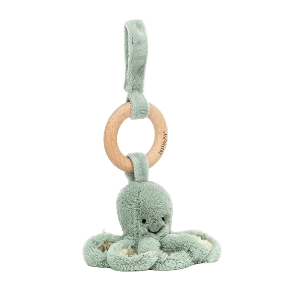 Odyssey Octopus Wooden Ring Toy