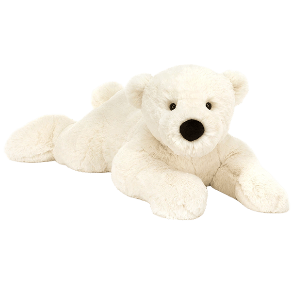 Perry Polar Bear Lying