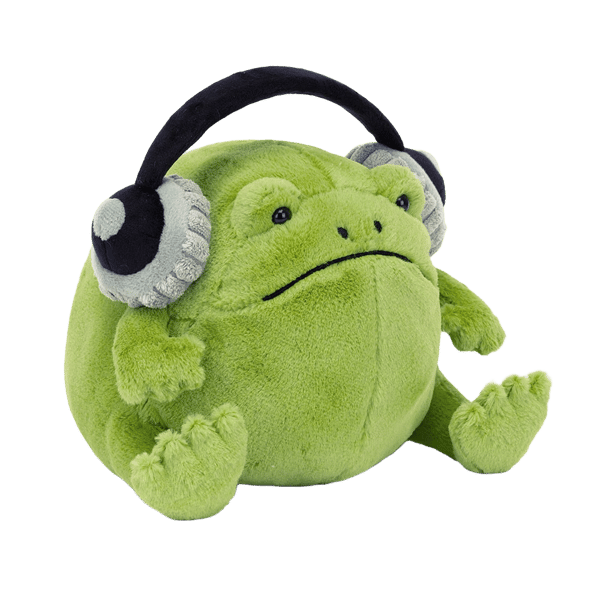 Ricky Rain Frog Headphones