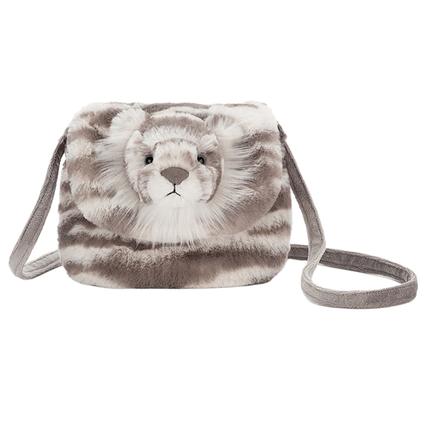 Sacha Snow Tiger Shoulder Bag