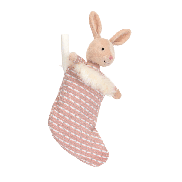 Shimmer Stocking Bunny