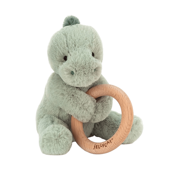 Shooshu Wooden Ring Toy Dino