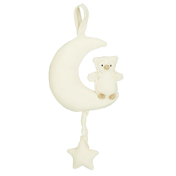 Snowy Owl Star Musical Pull
