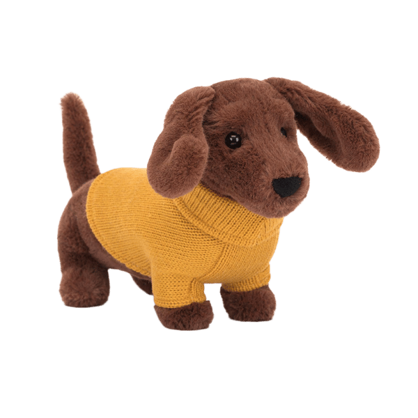 Sweater Sausage Dog - Chocolate