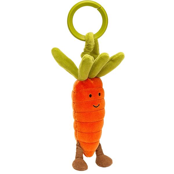 Vivacious Vegetables Carrot Jitter & Rattle