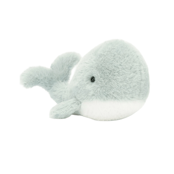 Wavelly Whale - Light Grey