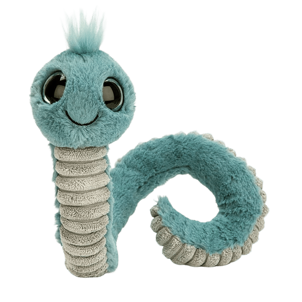 Wiggly Blue Worm